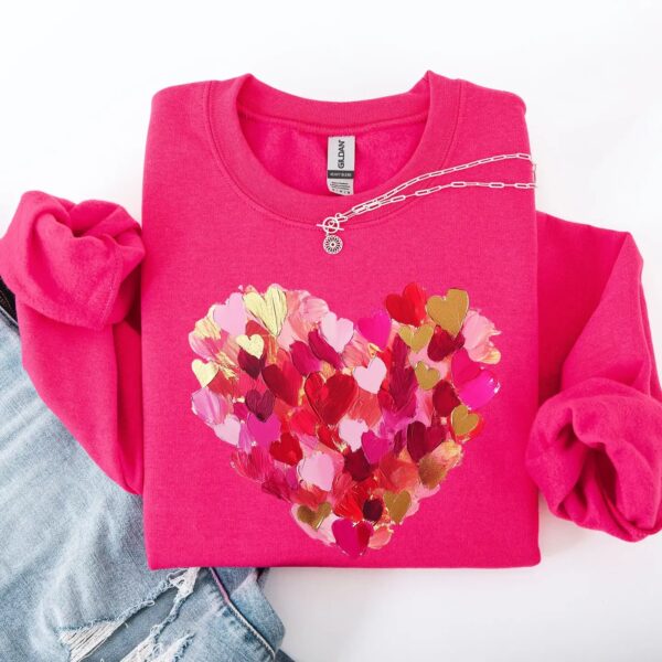 Painted Heart Sweatshirt